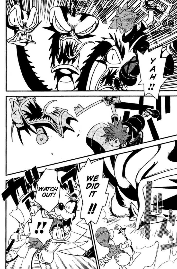 Kingdom Hearts II Chapter 23 page 16 - Chapter 23 : Being a Hero Is Tough!!