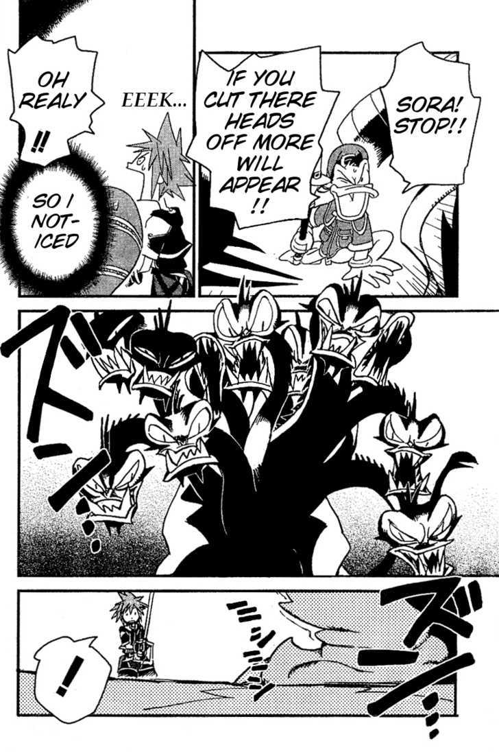 Kingdom Hearts II Chapter 23 page 18 - Chapter 23 : Being a Hero Is Tough!!