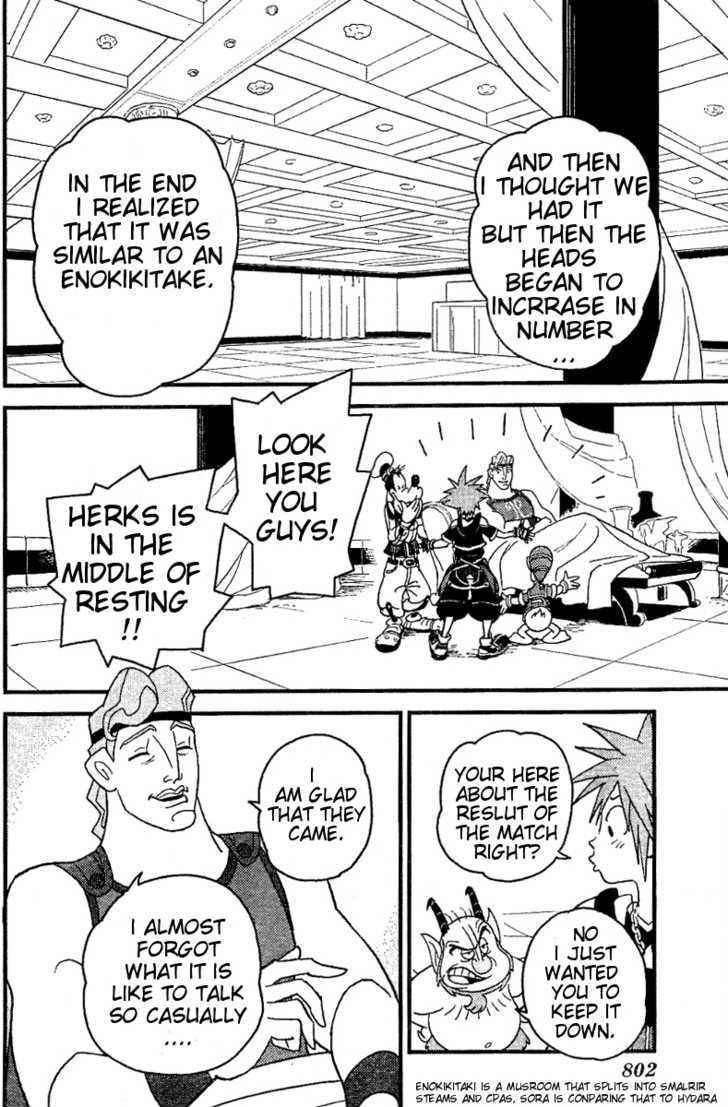 Kingdom Hearts II Chapter 23 page 28 - Chapter 23 : Being a Hero Is Tough!!