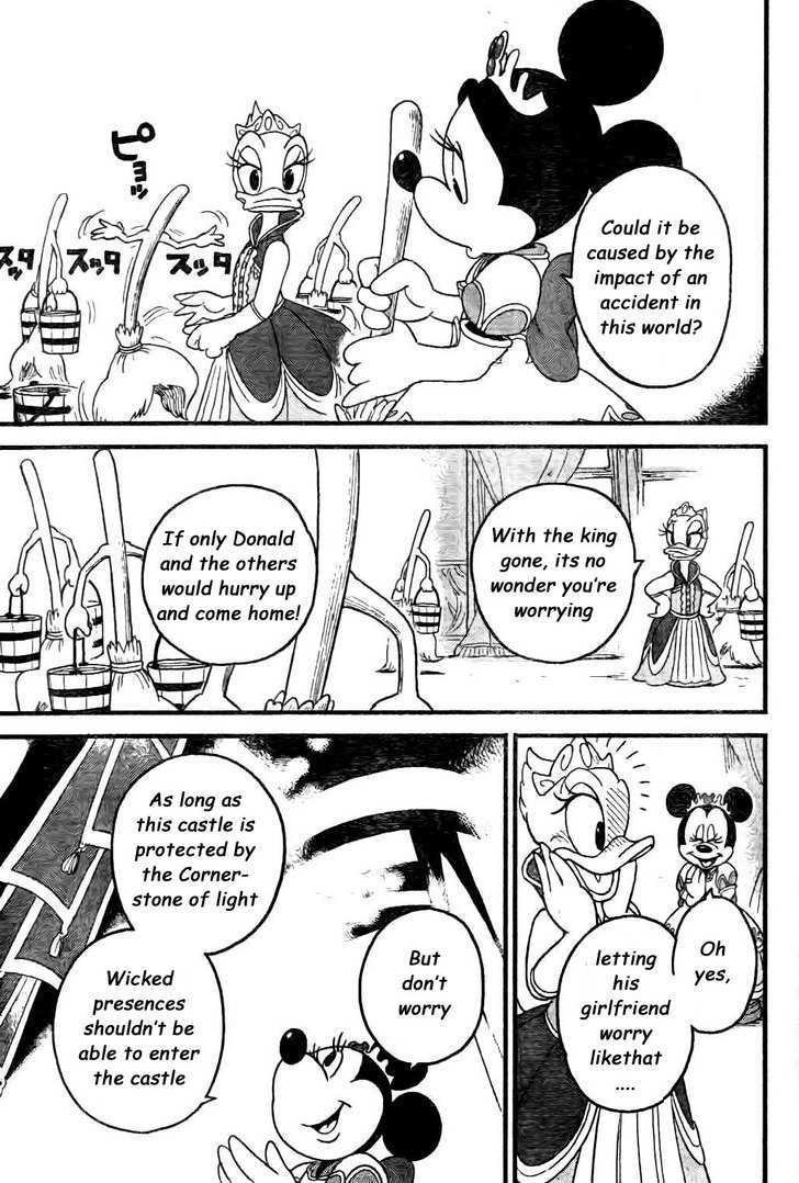 Kingdom Hearts II Chapter 27 page 10 - Chapter 27 : Castle of Thorns