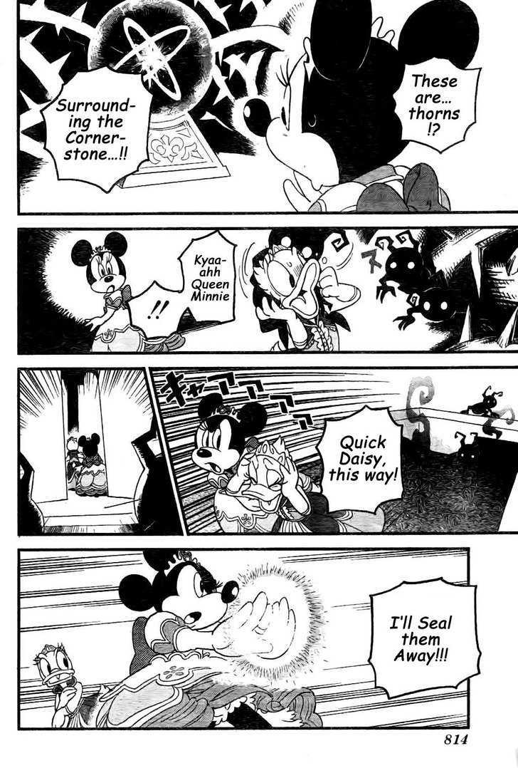 Kingdom Hearts II Chapter 27 page 13 - Chapter 27 : Castle of Thorns