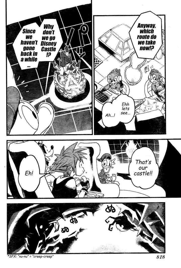 Kingdom Hearts II Chapter 27 page 17 - Chapter 27 : Castle of Thorns
