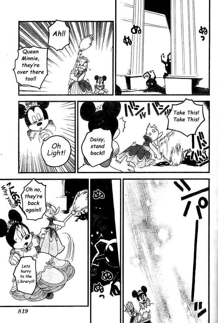 Kingdom Hearts II Chapter 27 page 18 - Chapter 27 : Castle of Thorns