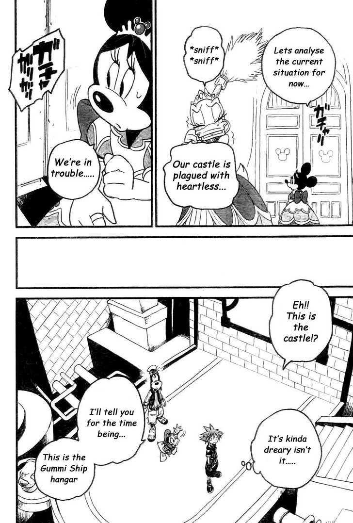 Kingdom Hearts II Chapter 27 page 19 - Chapter 27 : Castle of Thorns
