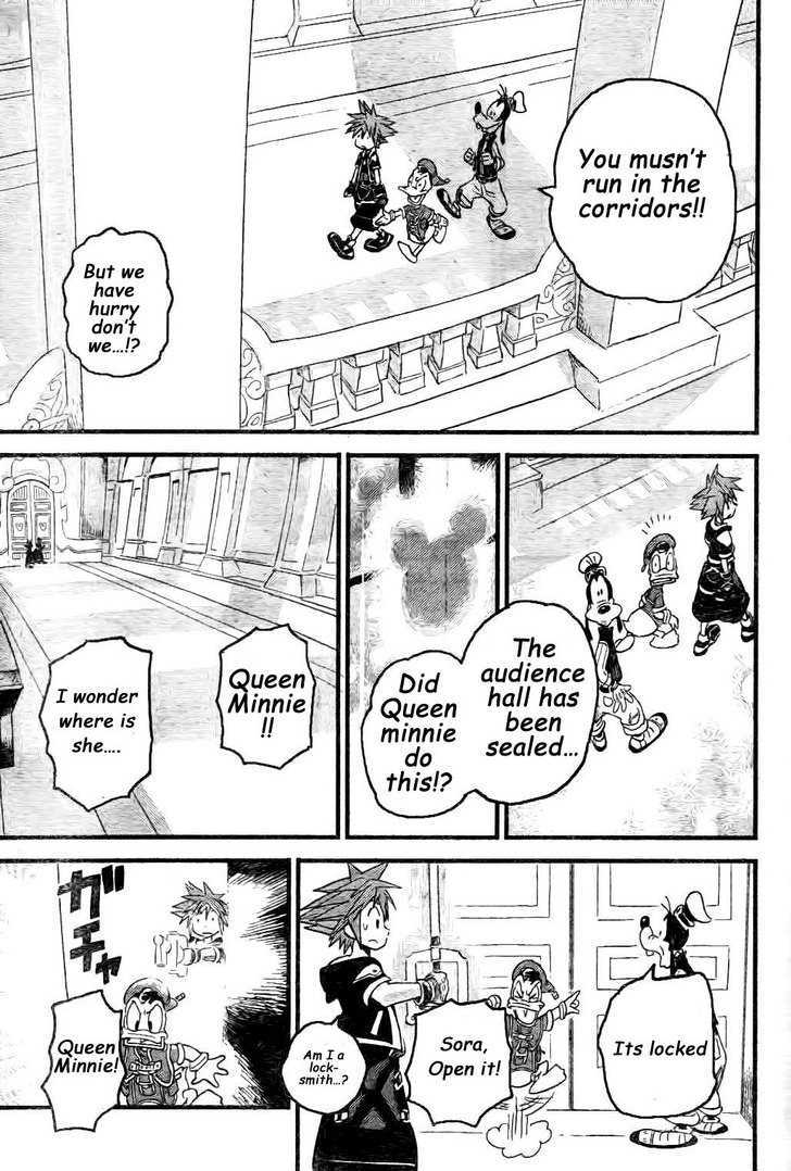 Kingdom Hearts II Chapter 27 page 22 - Chapter 27 : Castle of Thorns