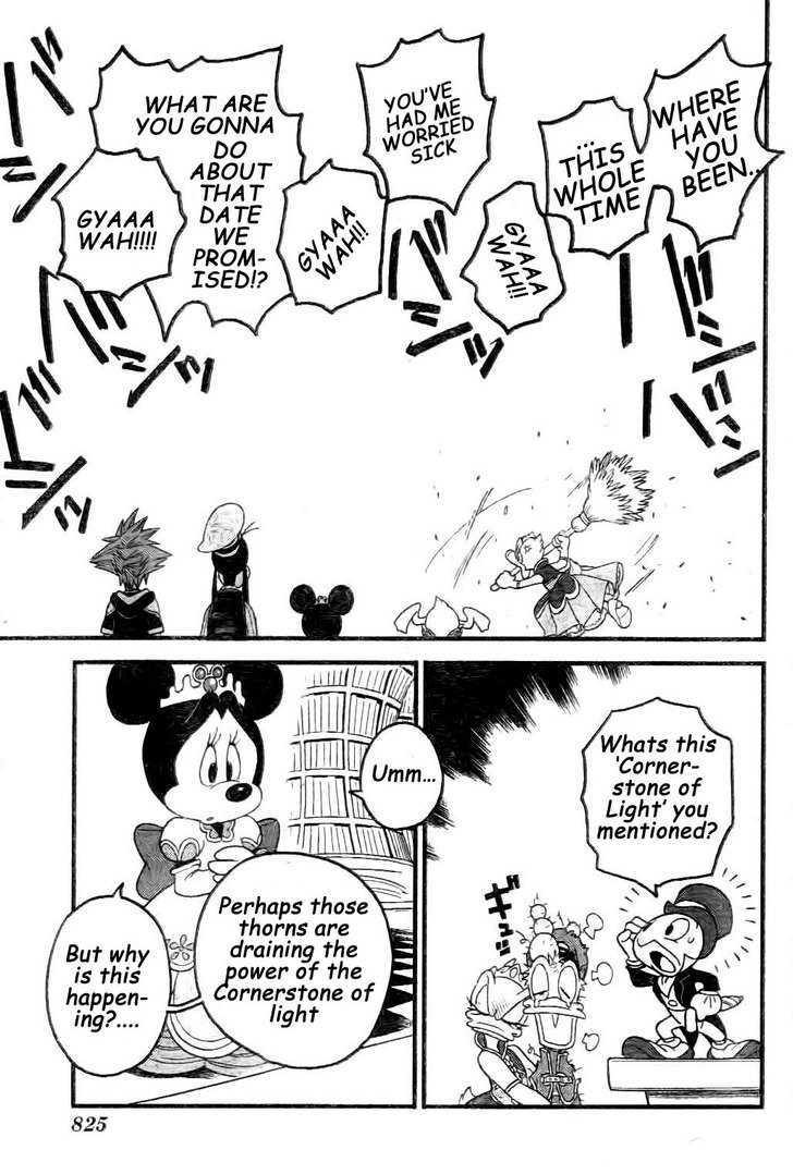 Kingdom Hearts II Chapter 27 page 24 - Chapter 27 : Castle of Thorns