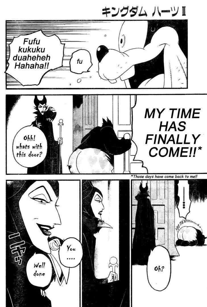 Kingdom Hearts II Chapter 27 page 7 - Chapter 27 : Castle of Thorns