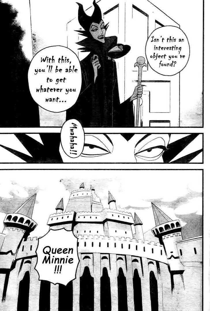 Kingdom Hearts II Chapter 27 page 8 - Chapter 27 : Castle of Thorns