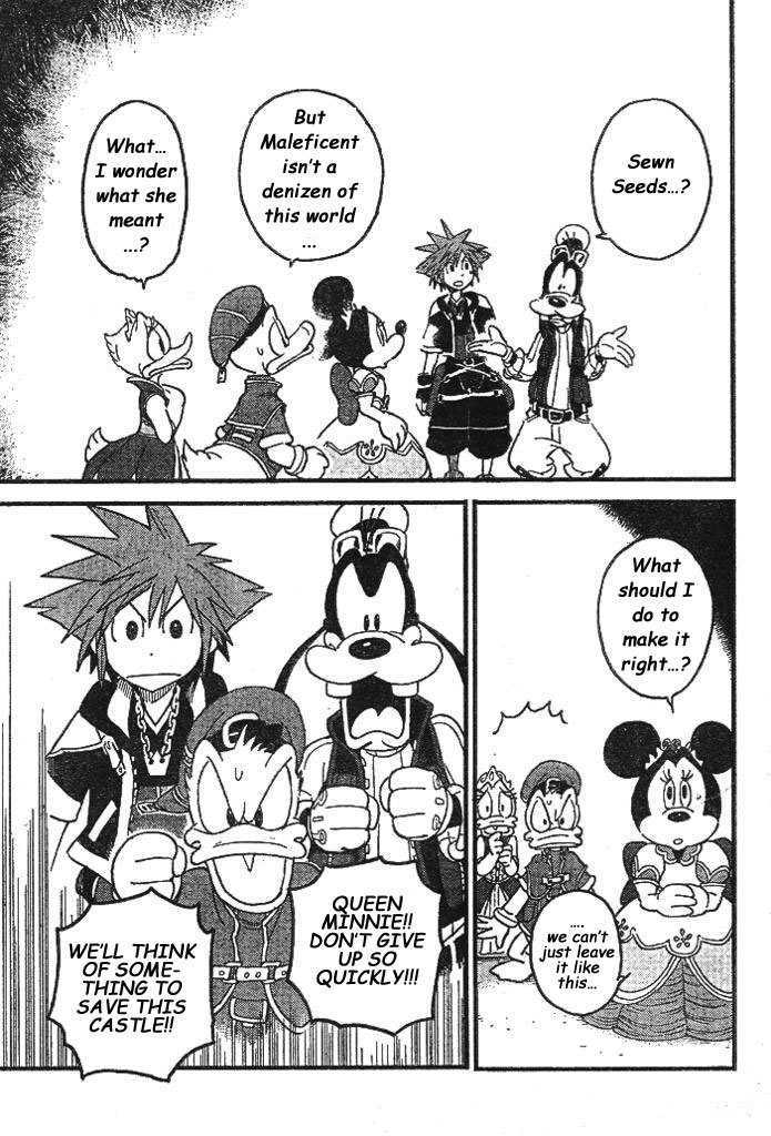 Kingdom Hearts II Chapter 28 page 10 - Chapter 28 : The Castle Crisis and the Mysterious Door
