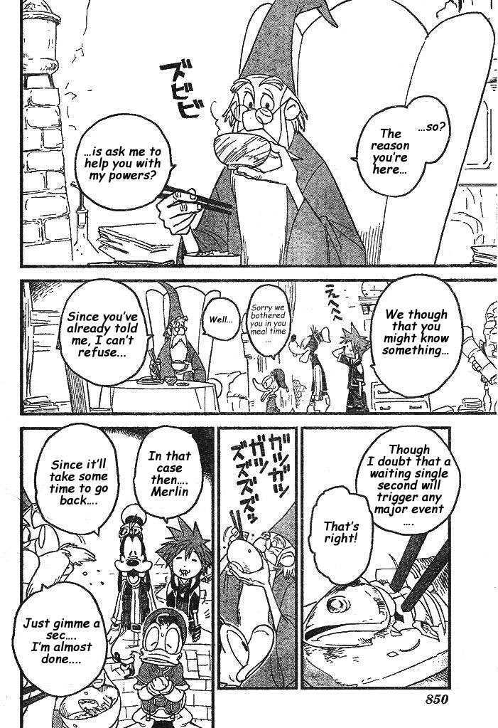 Kingdom Hearts II Chapter 28 page 11 - Chapter 28 : The Castle Crisis and the Mysterious Door