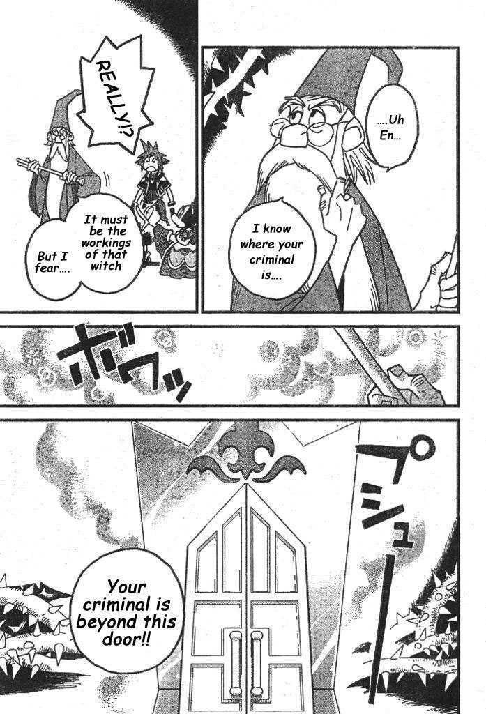 Kingdom Hearts II Chapter 28 page 14 - Chapter 28 : The Castle Crisis and the Mysterious Door