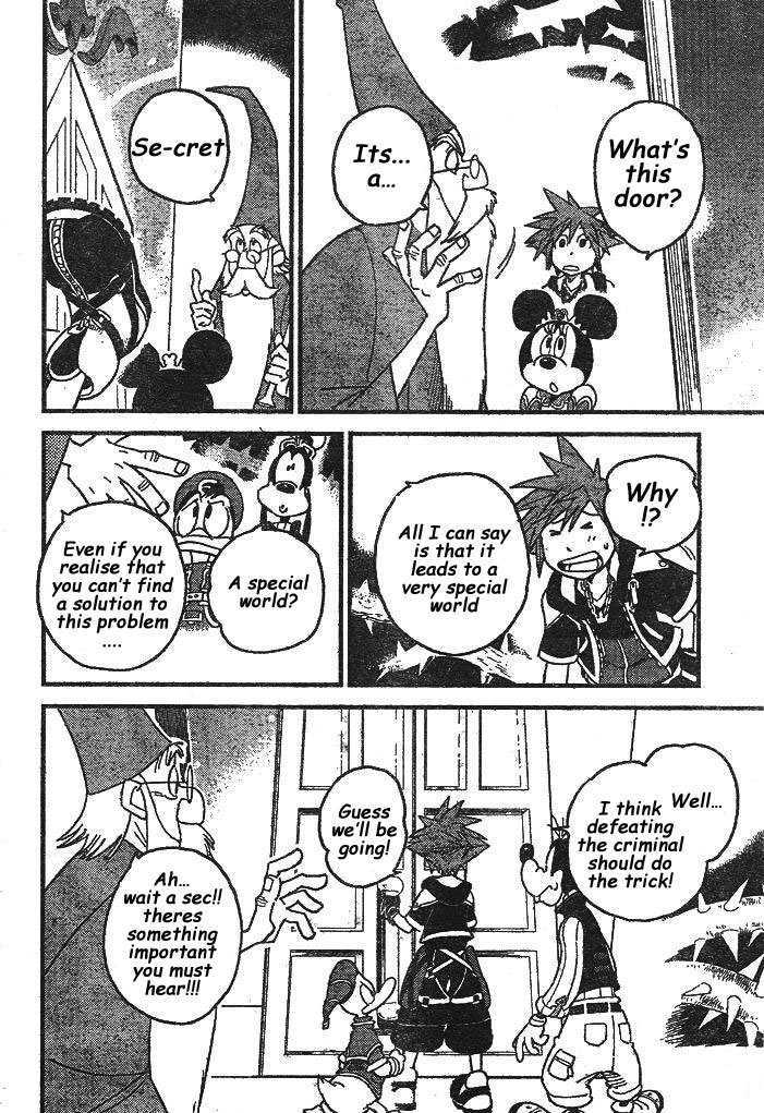 Kingdom Hearts II Chapter 28 page 15 - Chapter 28 : The Castle Crisis and the Mysterious Door