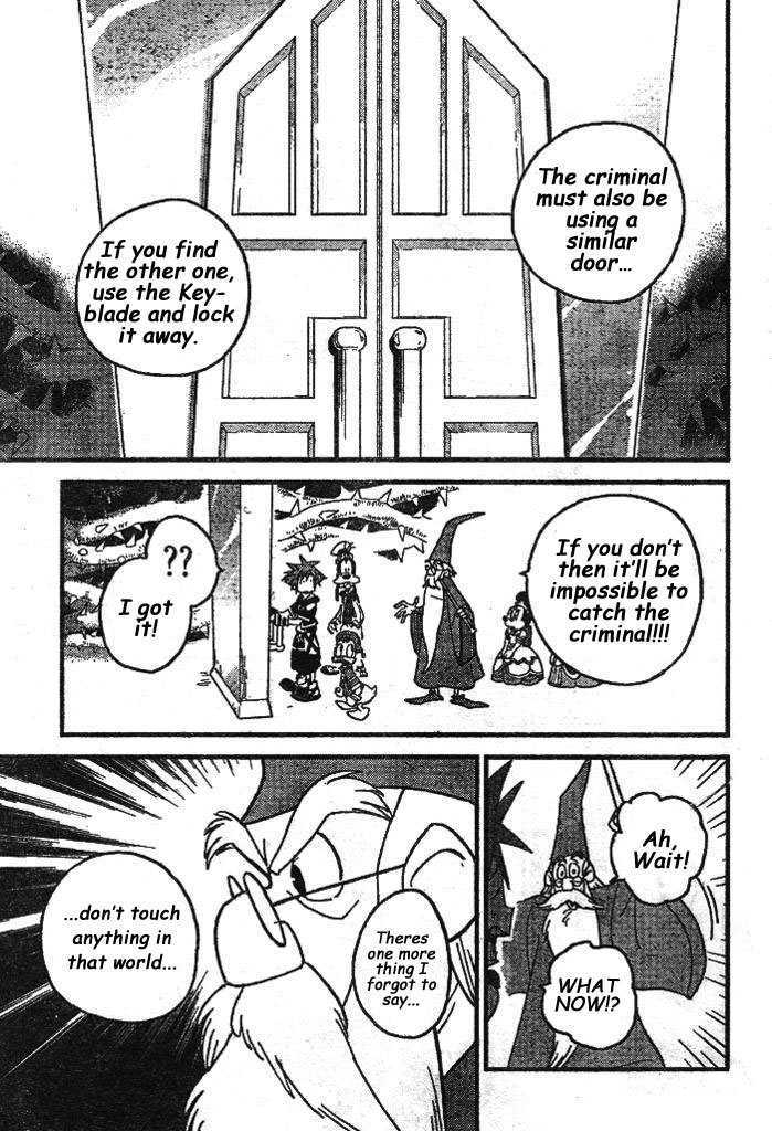 Kingdom Hearts II Chapter 28 page 16 - Chapter 28 : The Castle Crisis and the Mysterious Door
