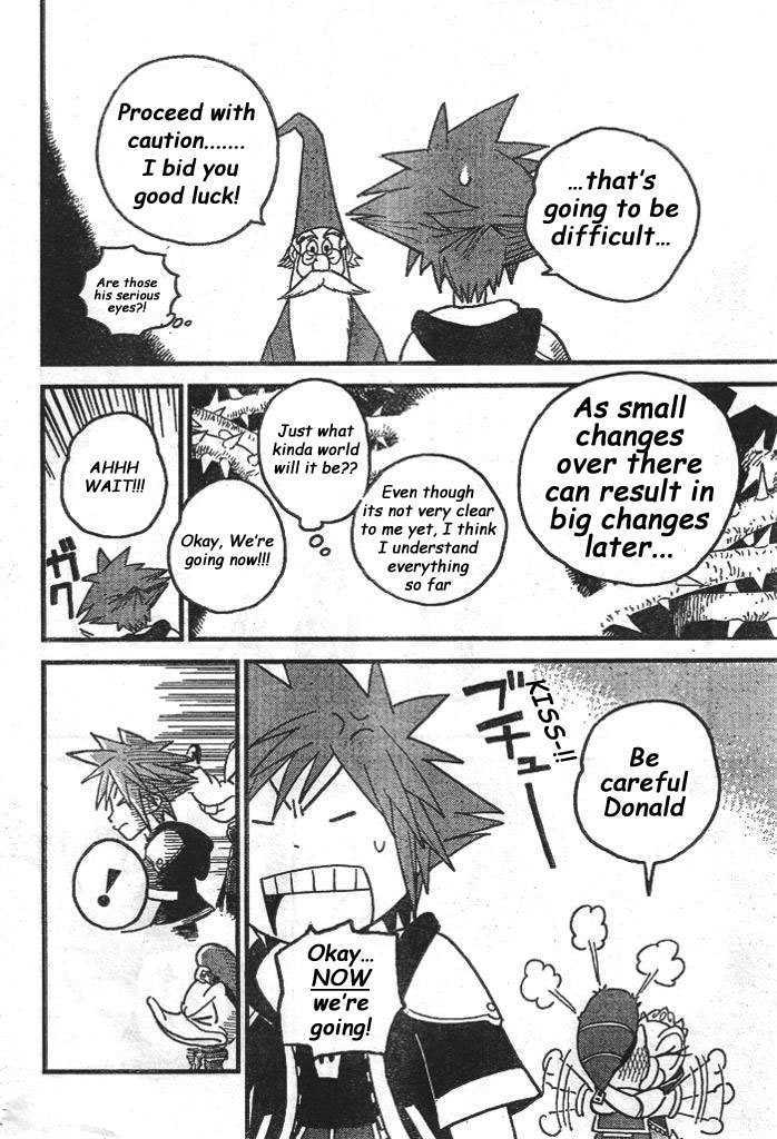 Kingdom Hearts II Chapter 28 page 17 - Chapter 28 : The Castle Crisis and the Mysterious Door