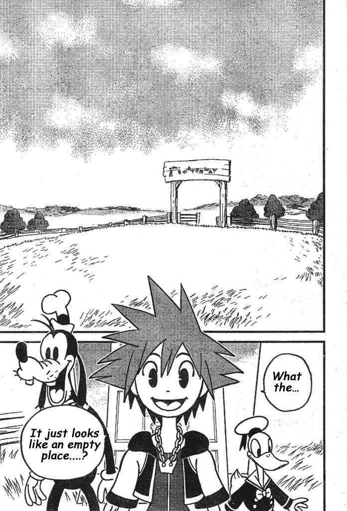 Kingdom Hearts II Chapter 28 page 18 - Chapter 28 : The Castle Crisis and the Mysterious Door