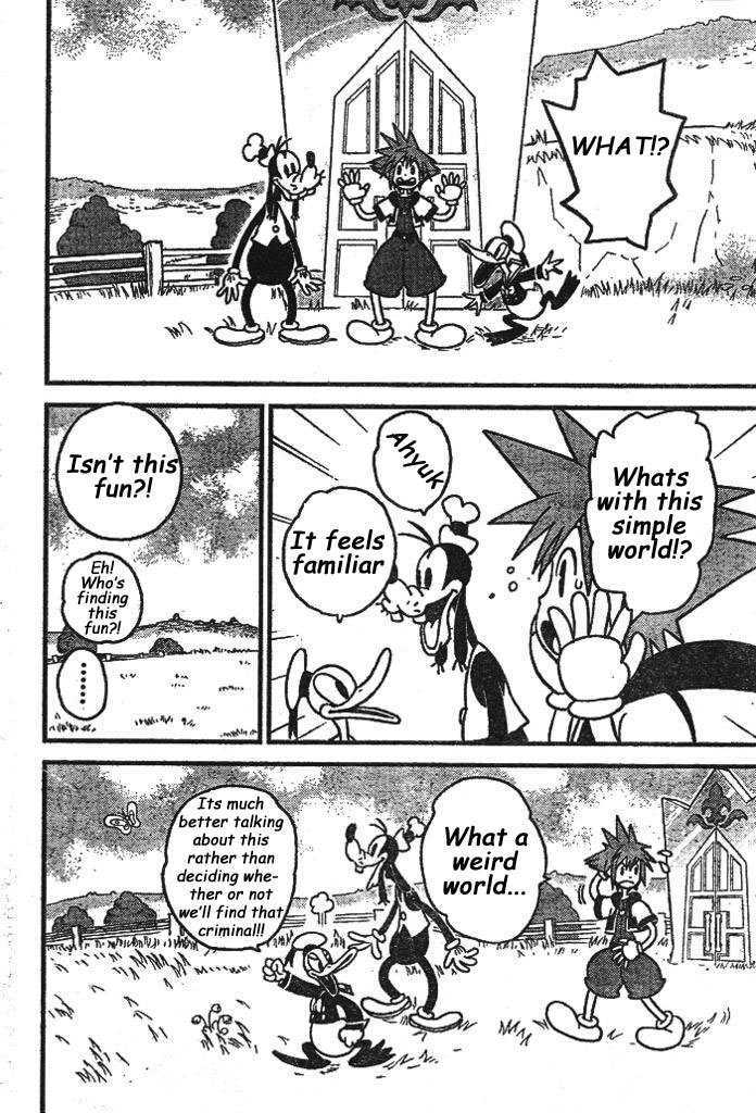 Kingdom Hearts II Chapter 28 page 19 - Chapter 28 : The Castle Crisis and the Mysterious Door