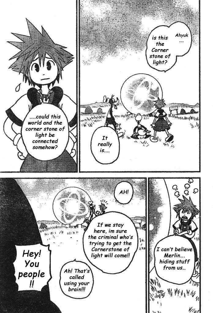 Kingdom Hearts II Chapter 28 page 20 - Chapter 28 : The Castle Crisis and the Mysterious Door