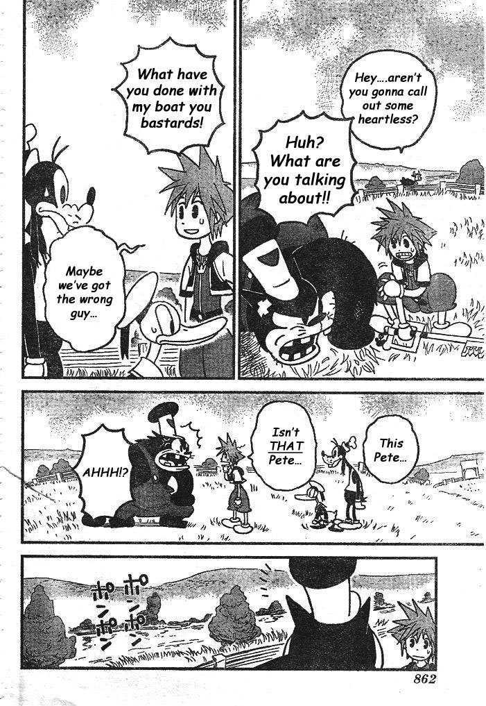 Kingdom Hearts II Chapter 28 page 23 - Chapter 28 : The Castle Crisis and the Mysterious Door