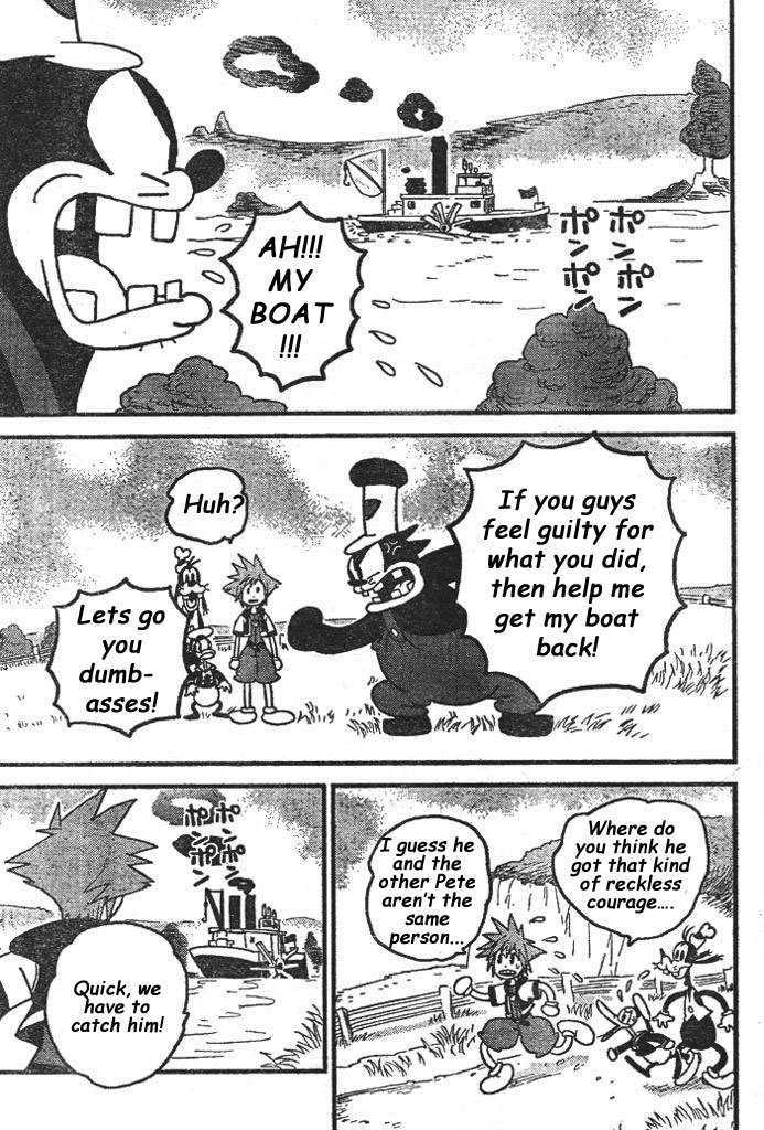 Kingdom Hearts II Chapter 28 page 24 - Chapter 28 : The Castle Crisis and the Mysterious Door