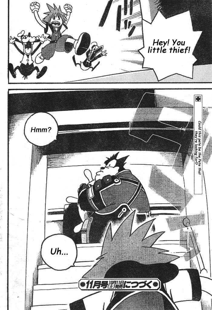 Kingdom Hearts II Chapter 28 page 25 - Chapter 28 : The Castle Crisis and the Mysterious Door