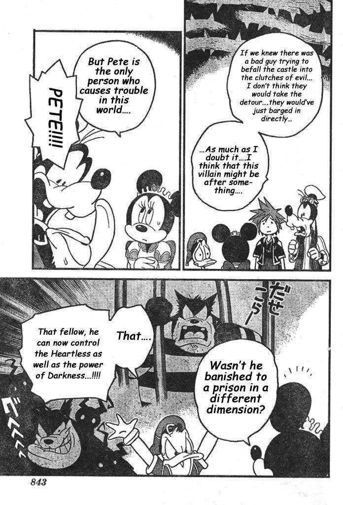 Kingdom Hearts II Chapter 28 page 4 - Chapter 28 : The Castle Crisis and the Mysterious Door