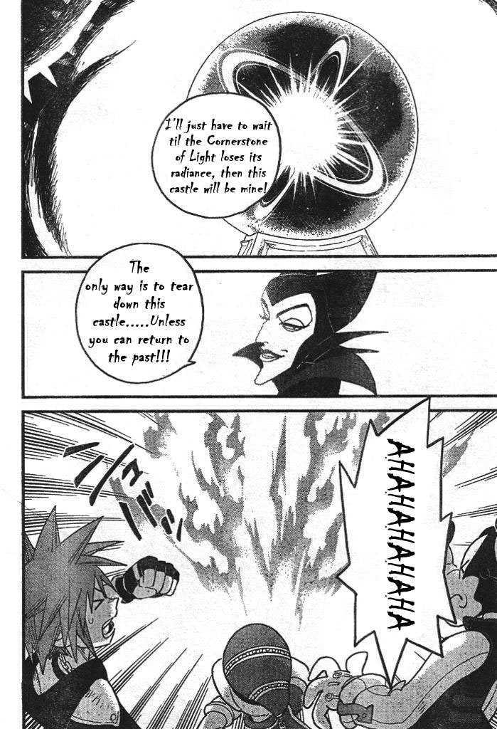 Kingdom Hearts II Chapter 28 page 9 - Chapter 28 : The Castle Crisis and the Mysterious Door