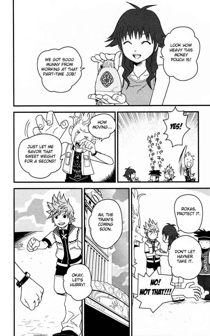 Kingdom Hearts II Chapter 3 page 12 - Chapter 3 : Beach Flavored Ice Cream