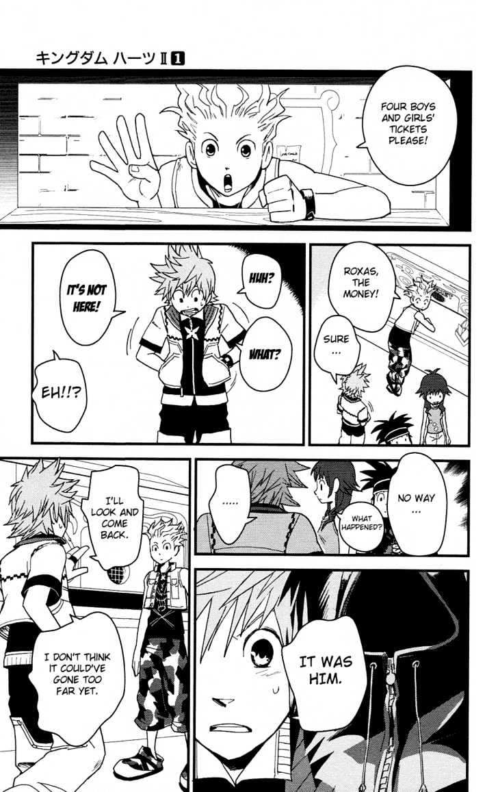Kingdom Hearts II Chapter 3 page 15 - Chapter 3 : Beach Flavored Ice Cream