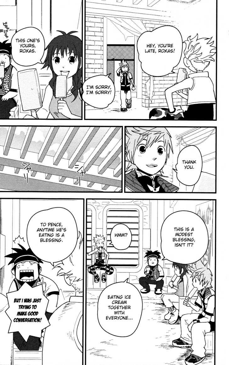 Kingdom Hearts II Chapter 3 page 3 - Chapter 3 : Beach Flavored Ice Cream