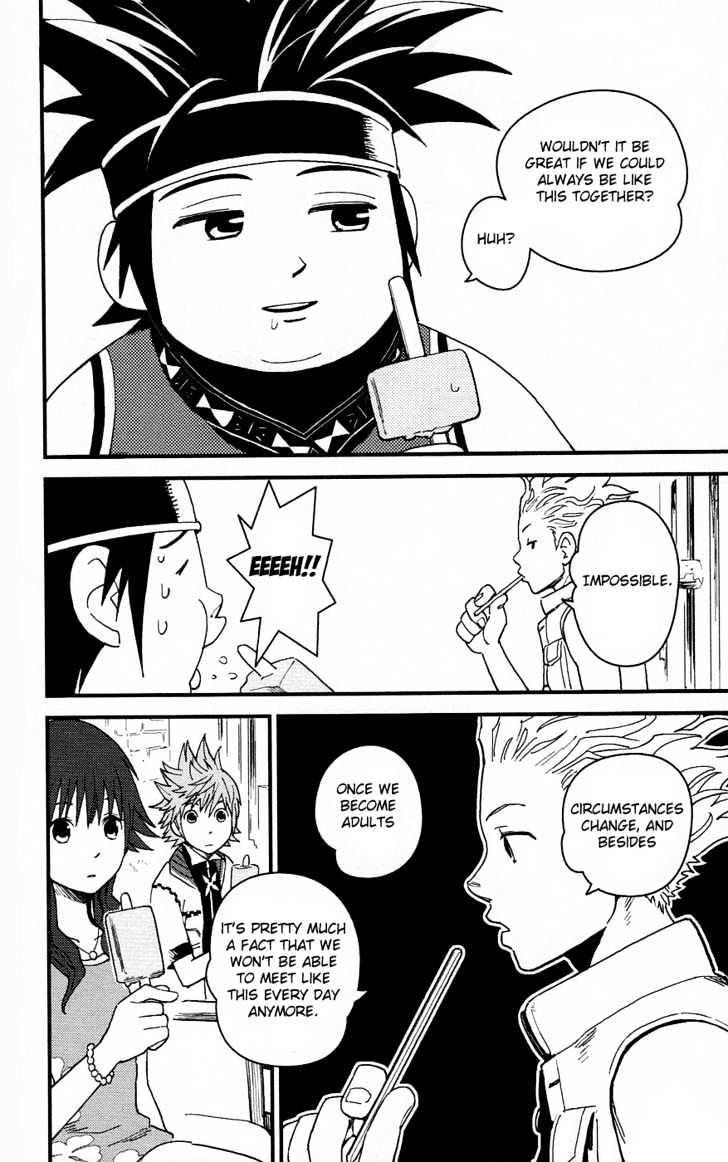 Kingdom Hearts II Chapter 3 page 4 - Chapter 3 : Beach Flavored Ice Cream