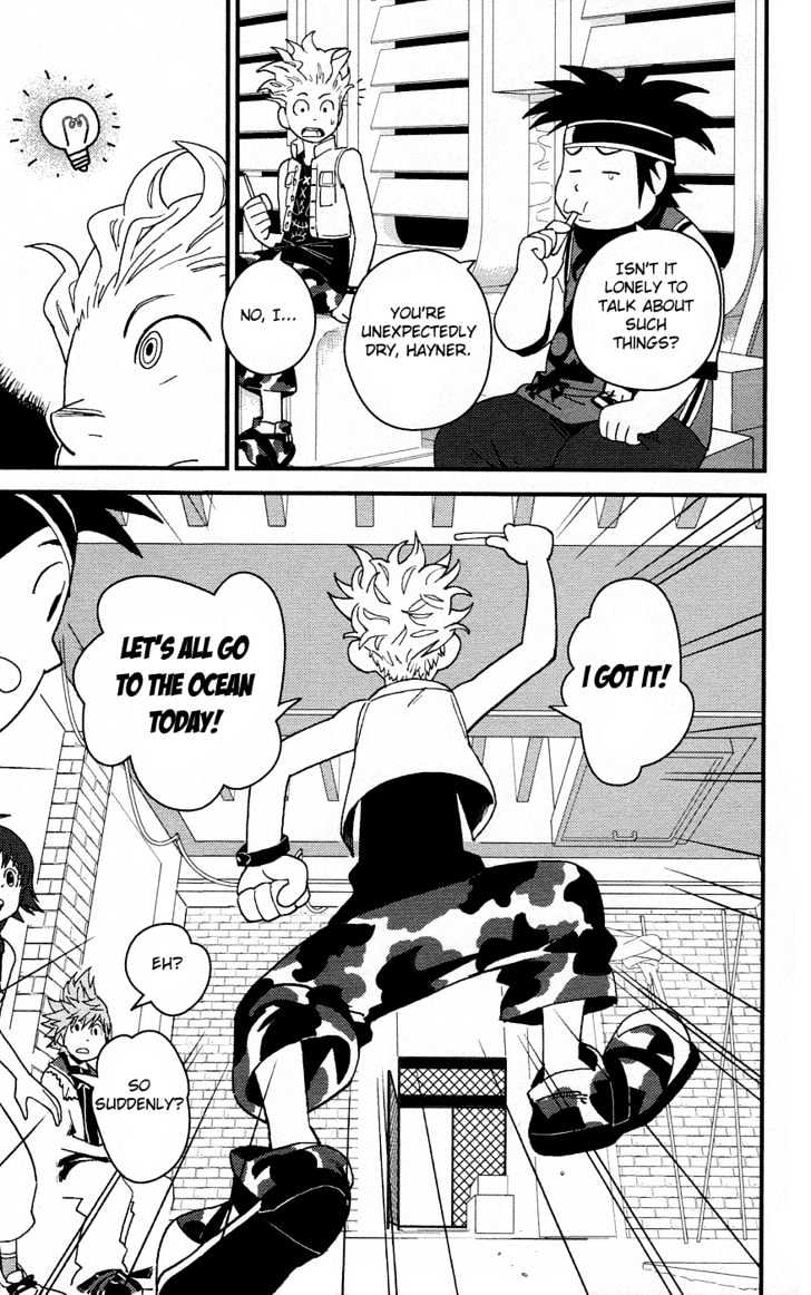 Kingdom Hearts II Chapter 3 page 5 - Chapter 3 : Beach Flavored Ice Cream