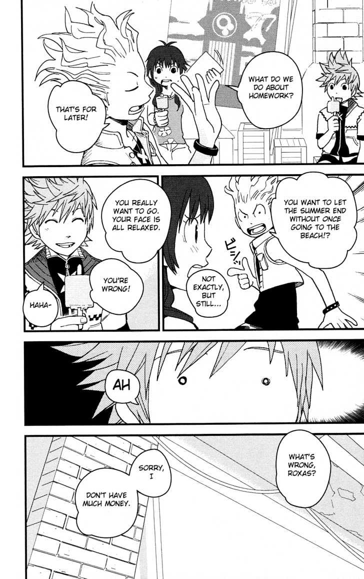 Kingdom Hearts II Chapter 3 page 6 - Chapter 3 : Beach Flavored Ice Cream