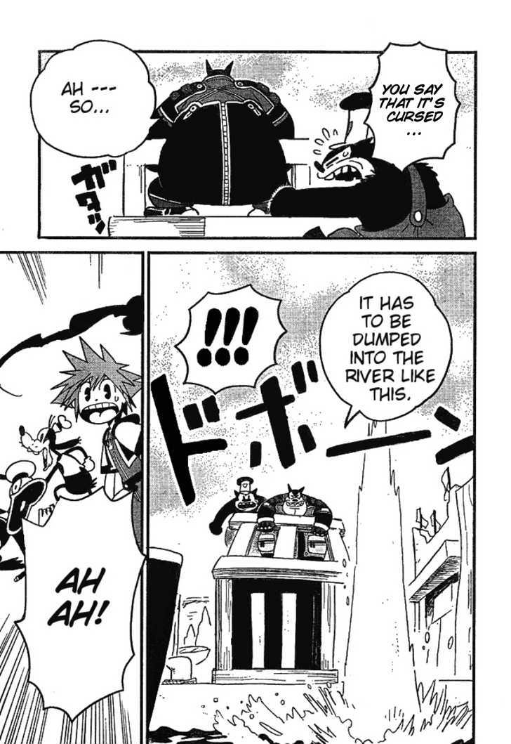 Kingdom Hearts II Chapter 30 page 11 - Chapter 30 : When we Go Through...the Door...