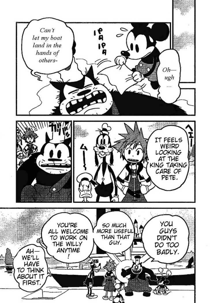 Kingdom Hearts II Chapter 30 page 17 - Chapter 30 : When we Go Through...the Door...