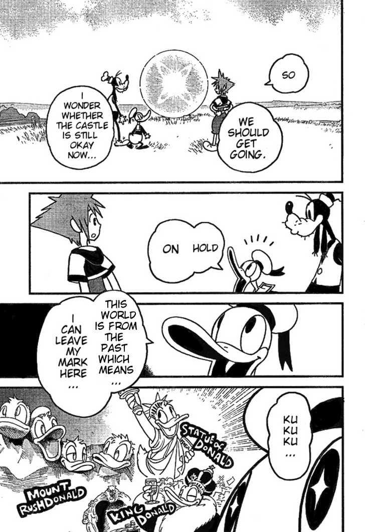 Kingdom Hearts II Chapter 30 page 19 - Chapter 30 : When we Go Through...the Door...