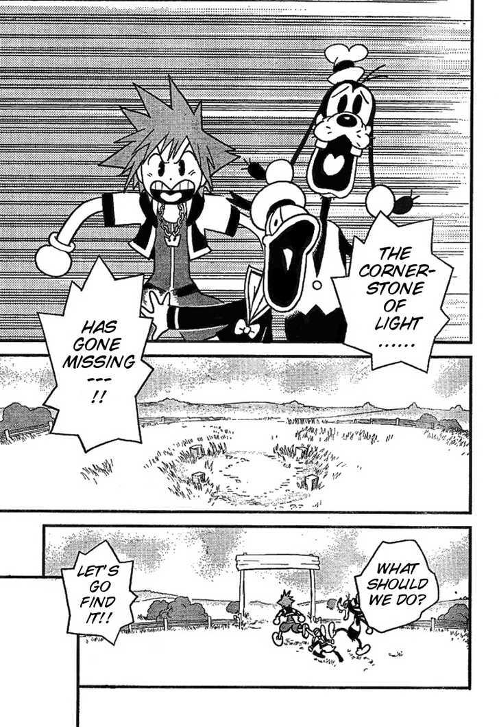 Kingdom Hearts II Chapter 30 page 3 - Chapter 30 : When we Go Through...the Door...