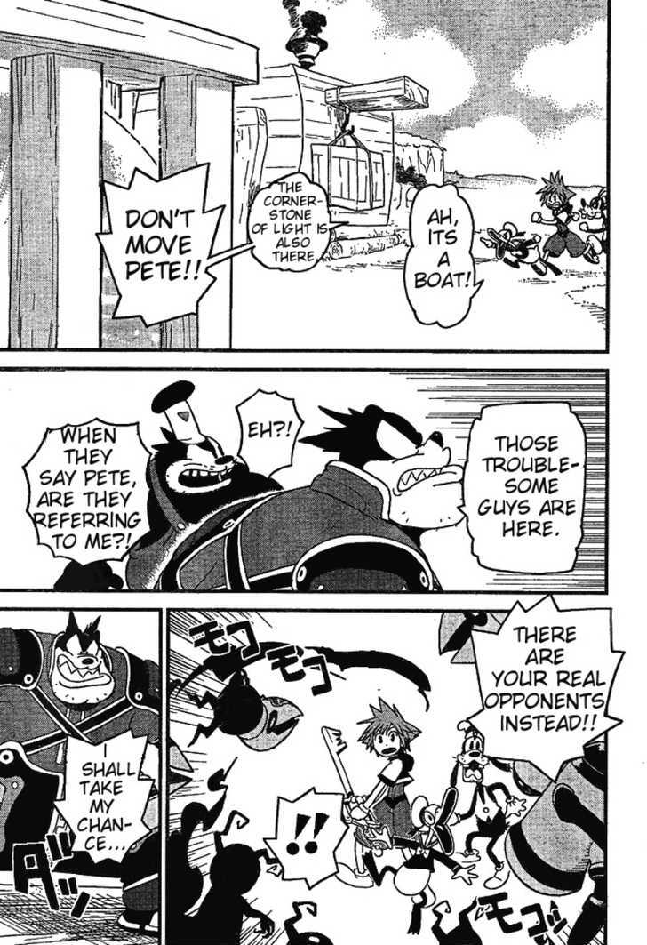 Kingdom Hearts II Chapter 30 page 9 - Chapter 30 : When we Go Through...the Door...