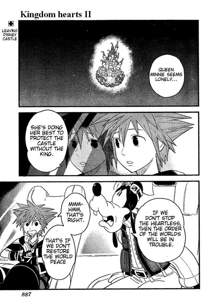 Kingdom Hearts II Chapter 31 page 1 - Chapter 31 : Steep out!