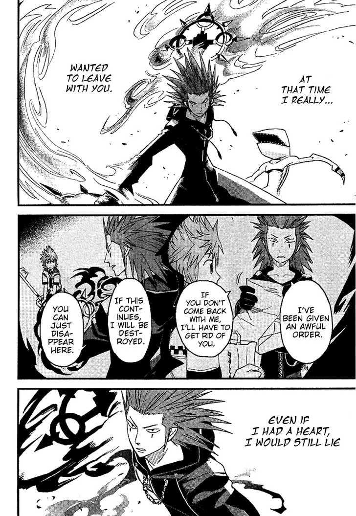 Kingdom Hearts II Chapter 31 page 12 - Chapter 31 : Steep out!