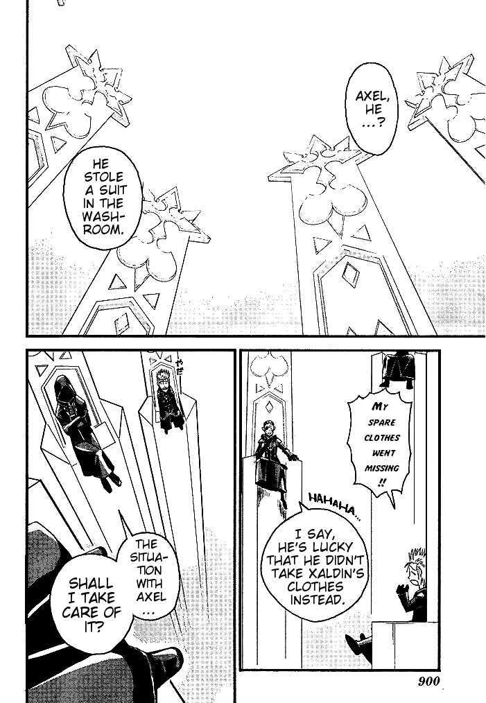 Kingdom Hearts II Chapter 31 page 14 - Chapter 31 : Steep out!