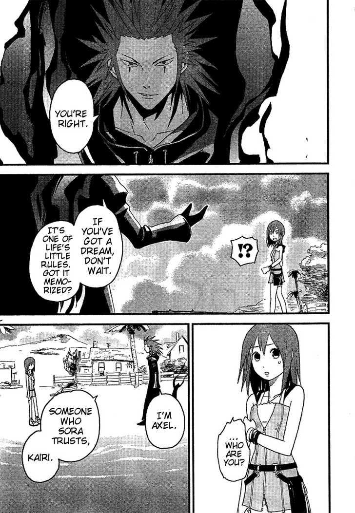 Kingdom Hearts II Chapter 31 page 19 - Chapter 31 : Steep out!
