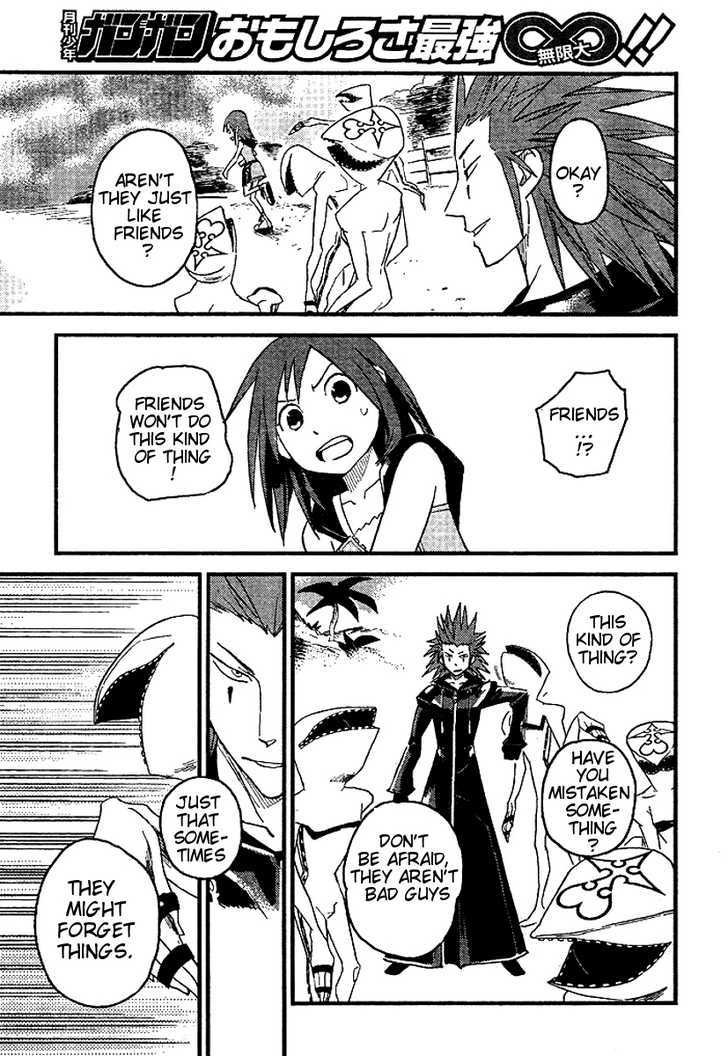 Kingdom Hearts II Chapter 31 page 21 - Chapter 31 : Steep out!
