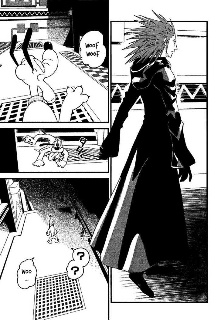 Kingdom Hearts II Chapter 31 page 5 - Chapter 31 : Steep out!