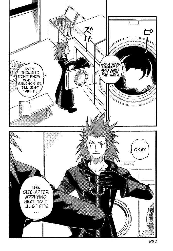 Kingdom Hearts II Chapter 31 page 8 - Chapter 31 : Steep out!