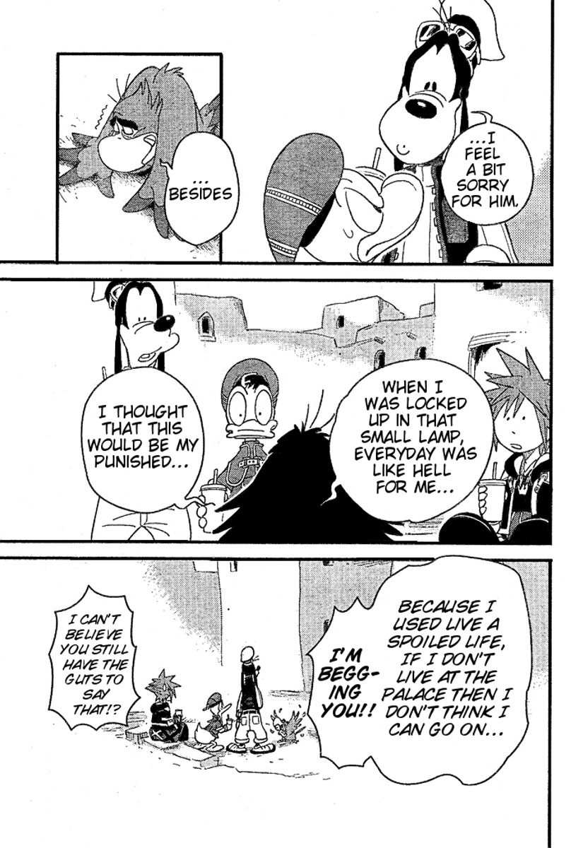 Kingdom Hearts II Chapter 32.2 page 5 - Chapter 32 v2 : Seeking Out the Genie