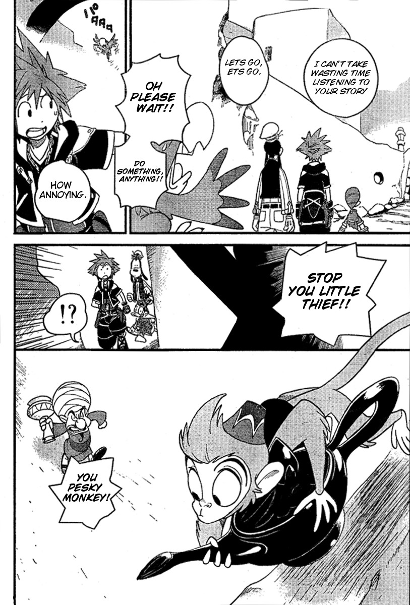 Kingdom Hearts II Chapter 32.2 page 6 - Chapter 32 v2 : Seeking Out the Genie
