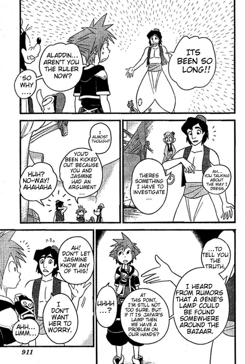 Kingdom Hearts II Chapter 32.2 page 9 - Chapter 32 v2 : Seeking Out the Genie
