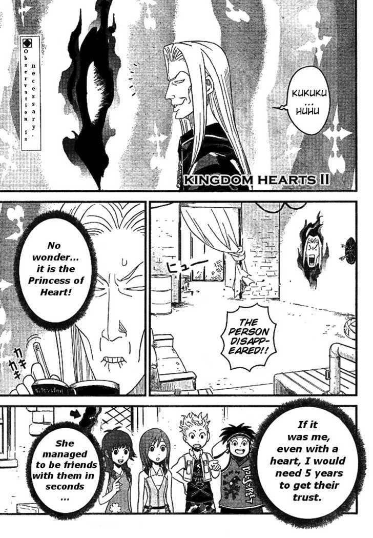 Kingdom Hearts II Chapter 34 page 1 - Chapter 34 : Kidnapping Kairi