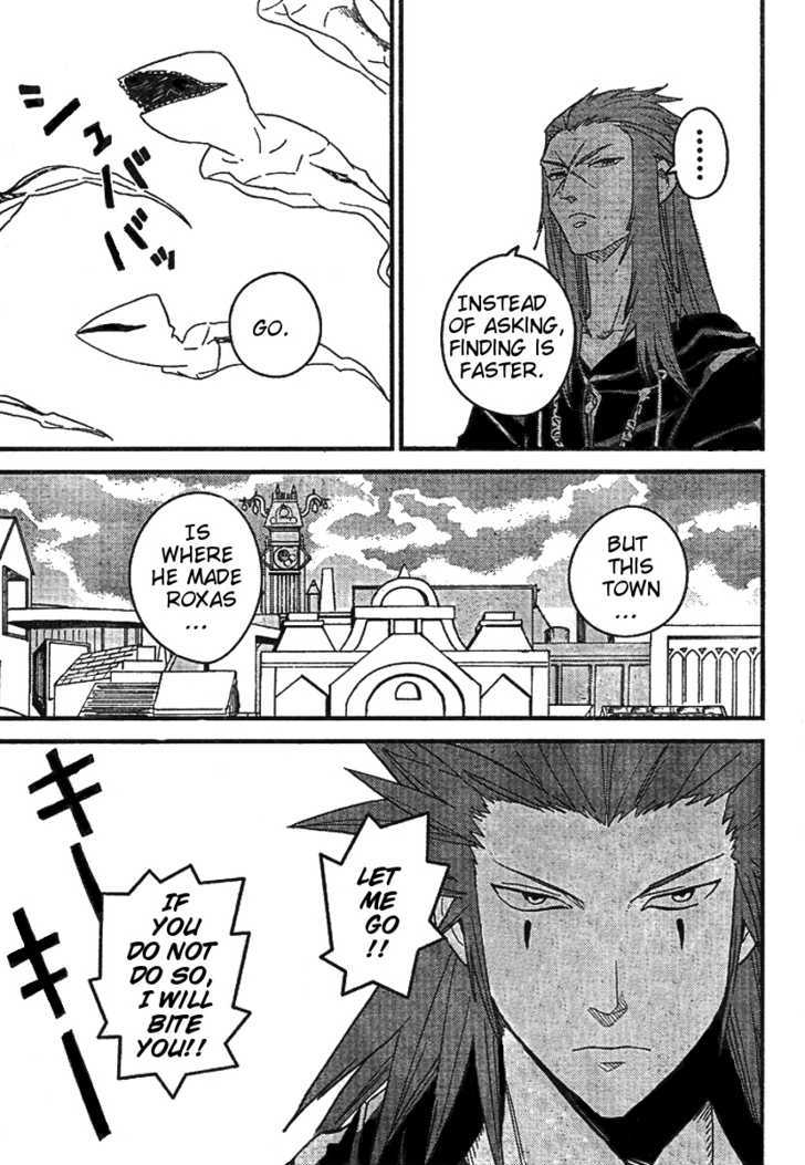 Kingdom Hearts II Chapter 34 page 17 - Chapter 34 : Kidnapping Kairi