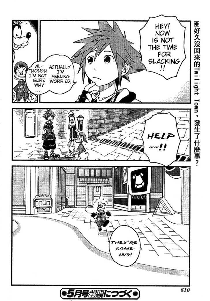 Kingdom Hearts II Chapter 34 page 20 - Chapter 34 : Kidnapping Kairi